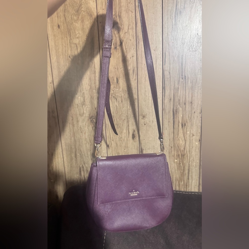 Kate Spade ♠️ Elegant Purple Crossbody Bag